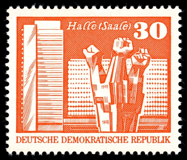 Workers' Memorial, Ernst-Thälmann-Square, Halle