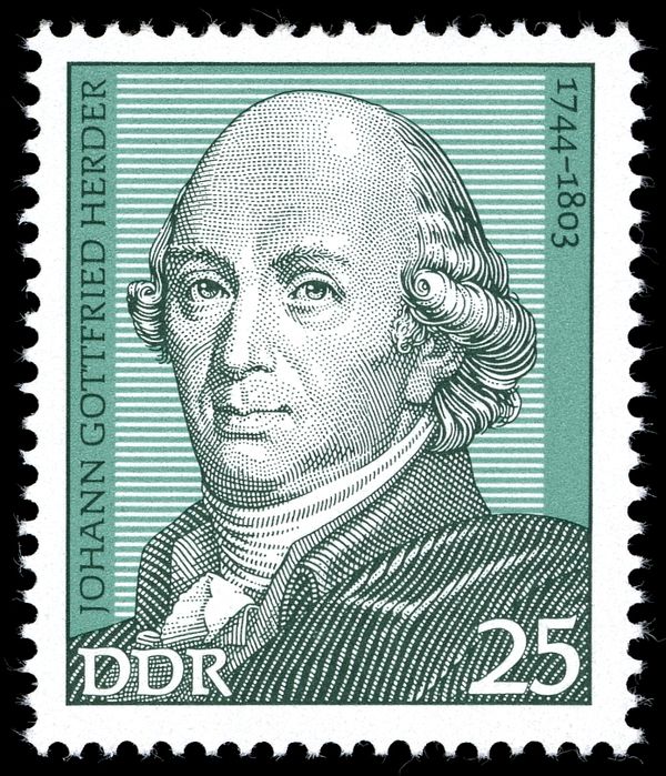 Johann Gottfried Herder (1744-1803)