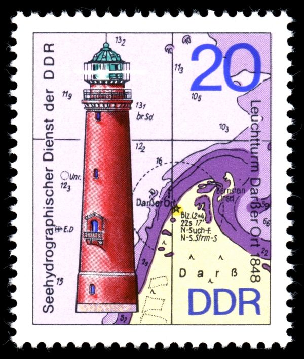 Darsser Ort Lighthouse, 1848
