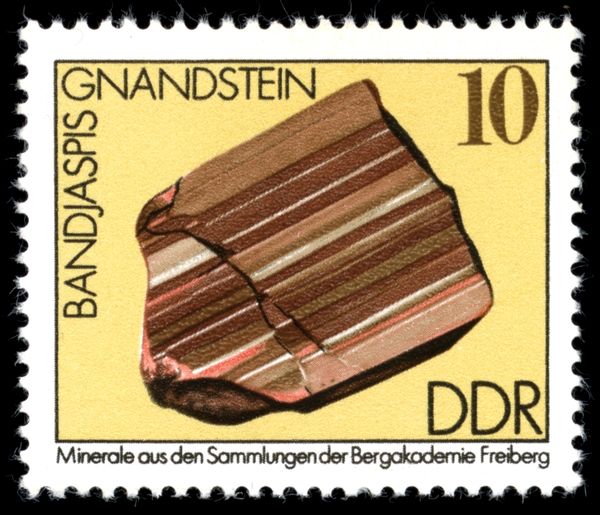 Ribbon Jasper, Gnandstein (Saxony)