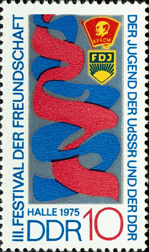 Friendship Festival Between USSR & GDR Youth