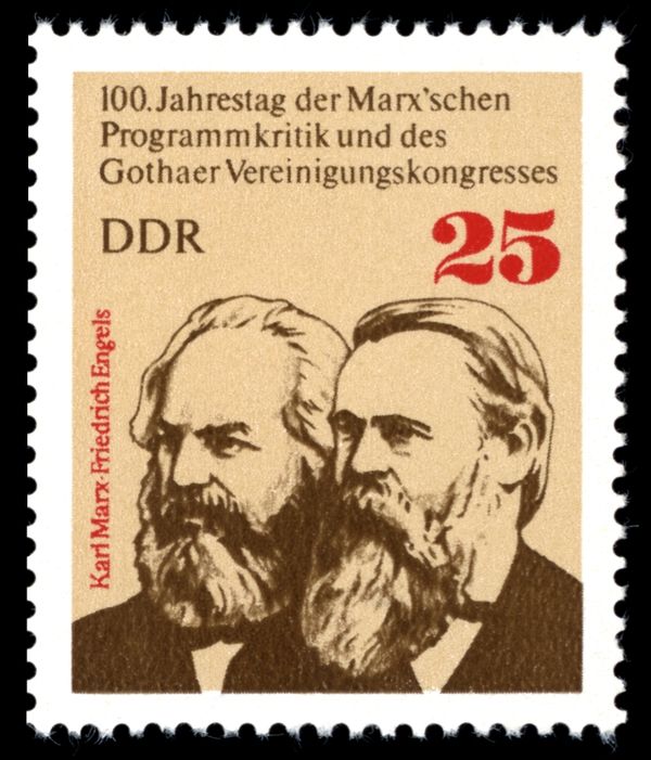 Karl Marx and Friedrich Engels