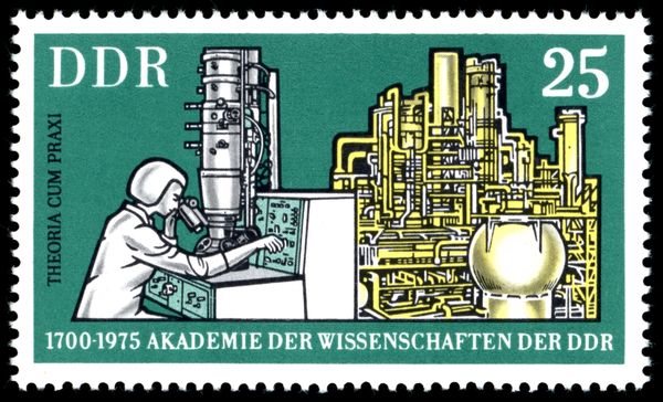 Electron microscope, chemical plant