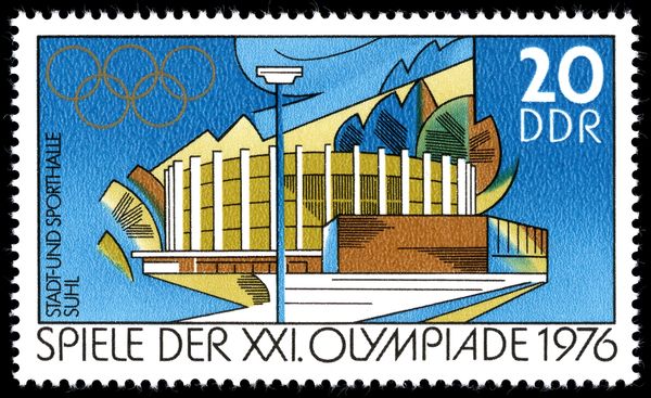 Town Hall and Gymnasium in Suhl