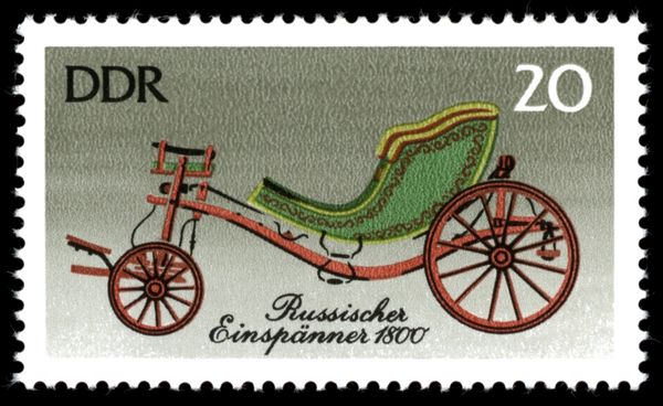 Russian One-horse Carriage (c. 1800)