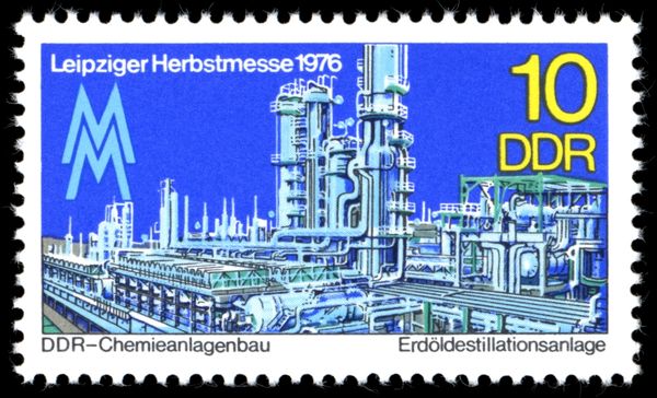 Oil-distillation plant