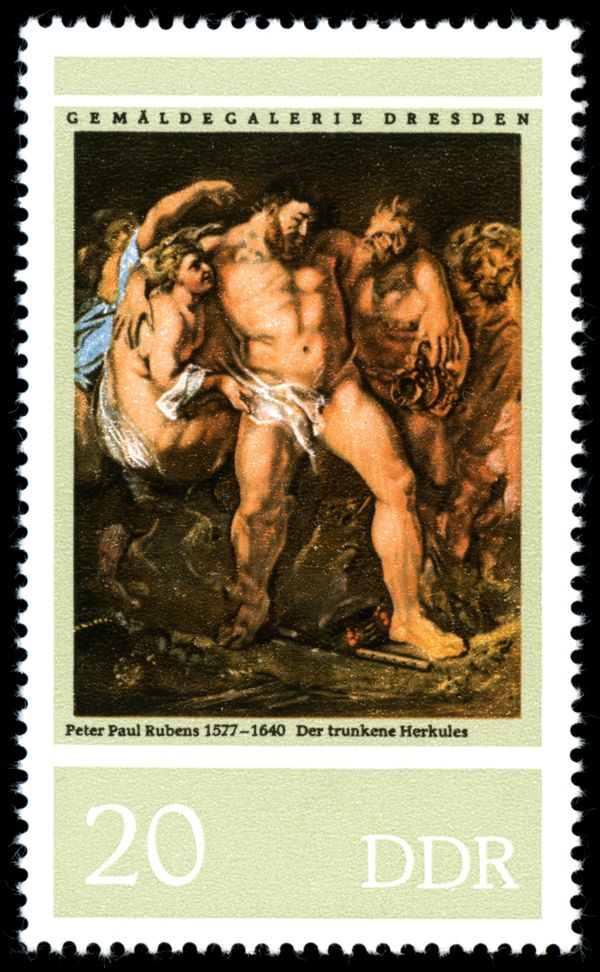 The Drunken Hercules, Peter Paul Rubens