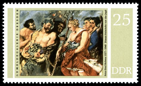 Diana Presenting the Catch to Pan, Peter Paul Rubens