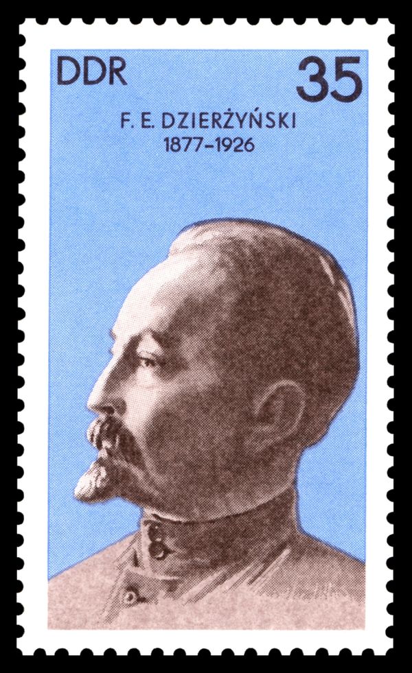 100. Birthday of the Soviet statesman F.E. Dzierzynski