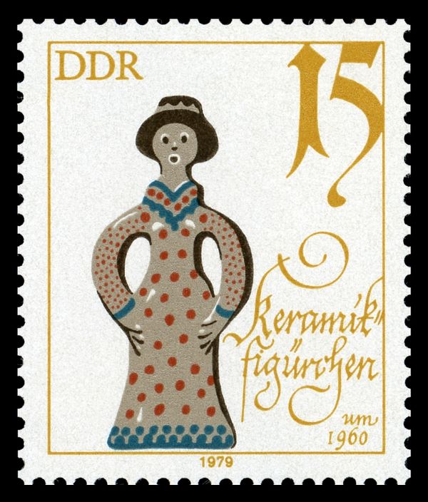 Ceramic doll (c. 1960)
