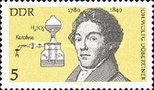 Johann Wolfgang Döbereiner (1780-1849)