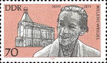 Helene Weigel (1900-1971)