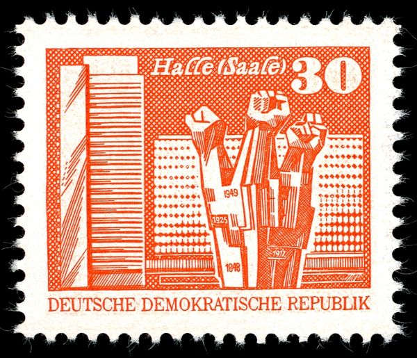 Workers' Memorial, Ernst-Thälmann-Square, Halle