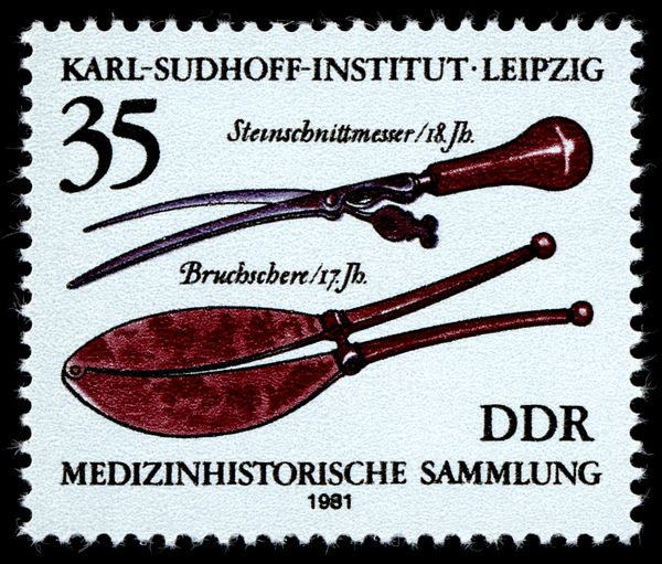 Stone Carving Knife (18th c,), Breaking Scissors (17th c.)