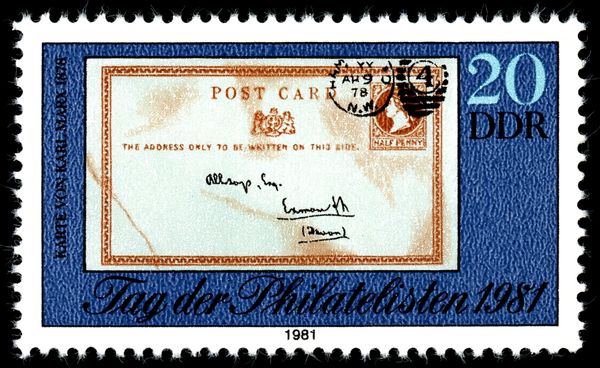 Postcard from Karl Marx