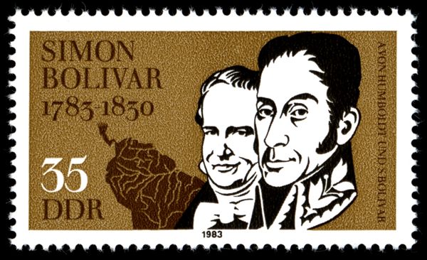 A. von Humboldt, Bolivar
