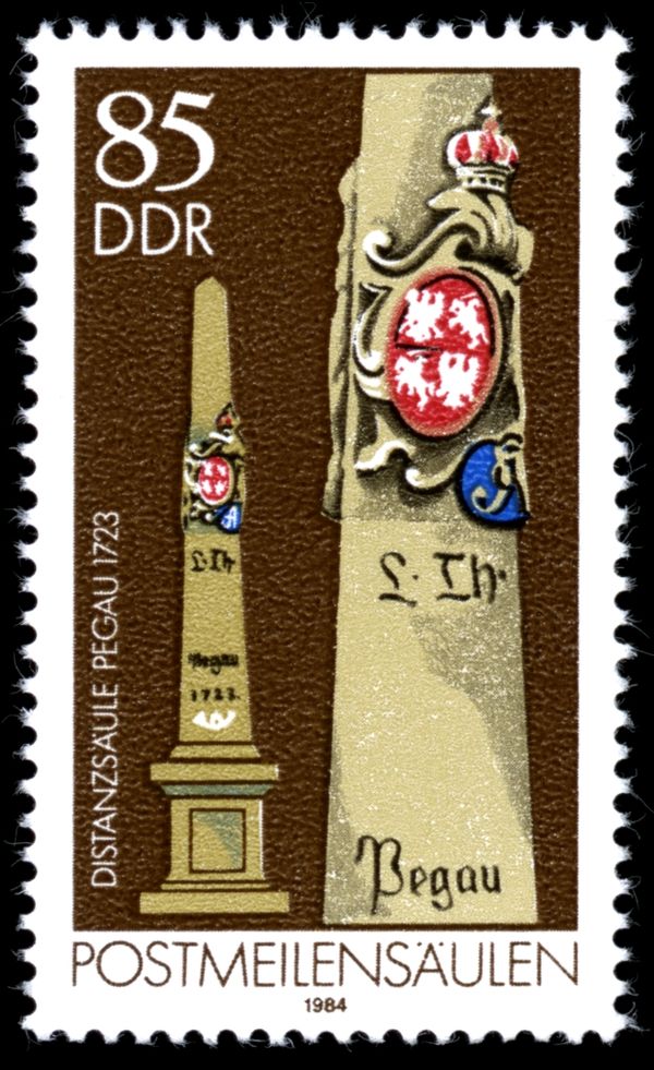Distance Column, Pegau (1723)