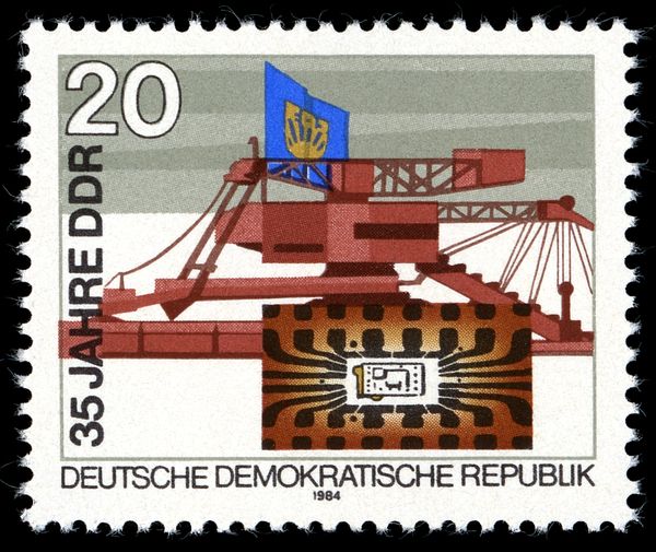 Brown coal excavator, microchip