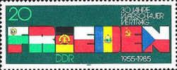 PEACE word formed from Flags