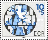 World Map, the dove of peace