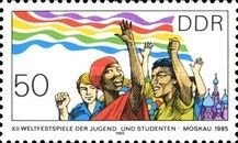 Demonstrating youths