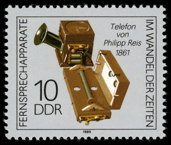 Telephone by Philipp Reis (1861)