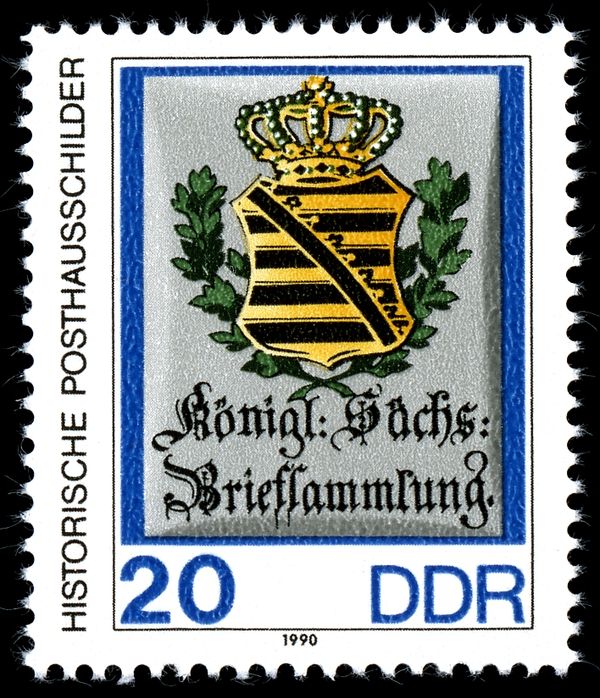 Royal saxonian lettercollection
