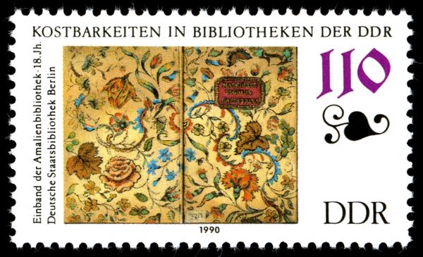 Cover from the music library of Princess Anna Amalia of Prus