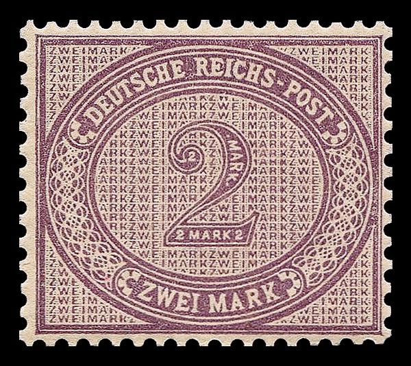 Numeral in oval