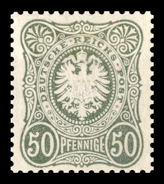 Imperial eagle and crown in oval, PFENNIGE