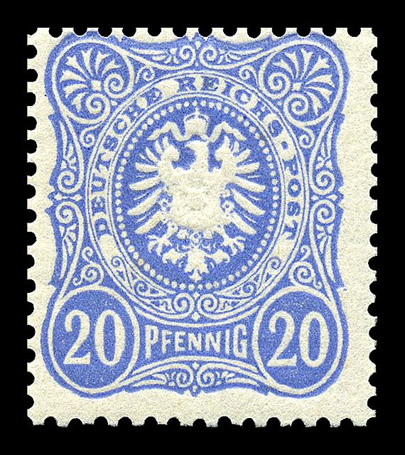 Imperial eagle and crown in oval, PFENNIG