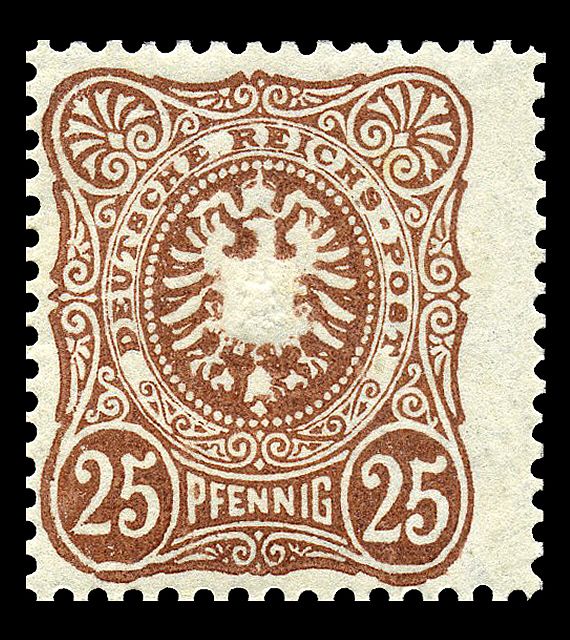 Imperial eagle and crown in oval, PFENNIG