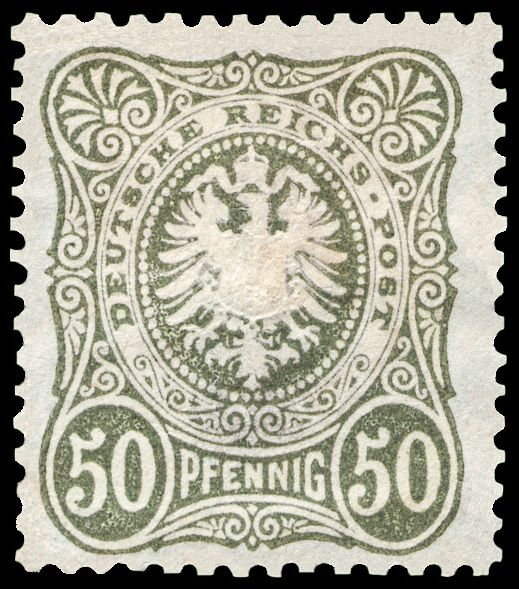 Imperial eagle and crown in oval, PFENNIG
