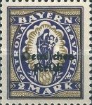 Stamps of Bavaria overprinted Deutsches Reich