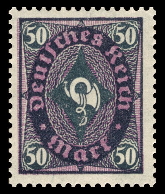 Posthorn (bichrome)