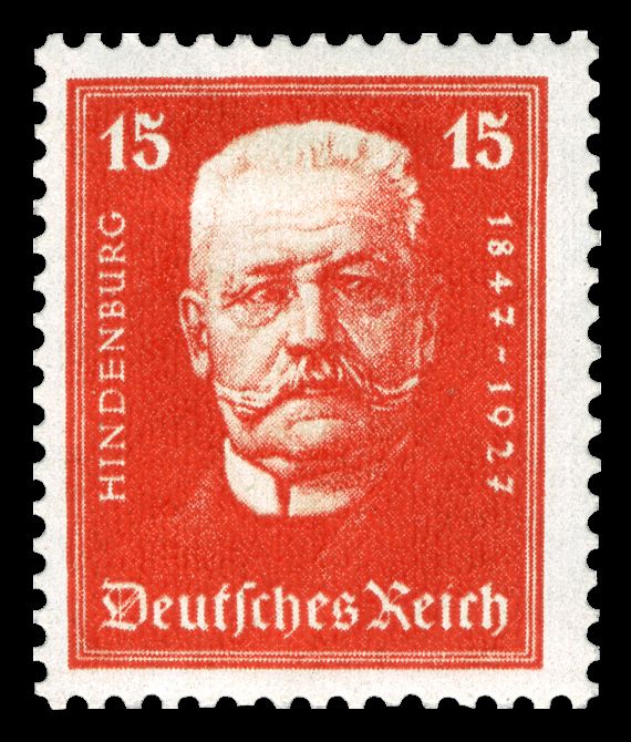 Paul von Hindenburg (1847-1934), 2nd President