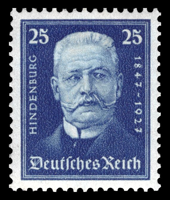 Paul von Hindenburg (1847-1934), 2nd President