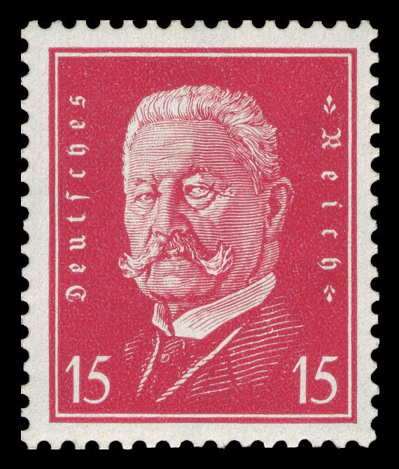 Paul von Hindenburg (1847-1934), 2nd President