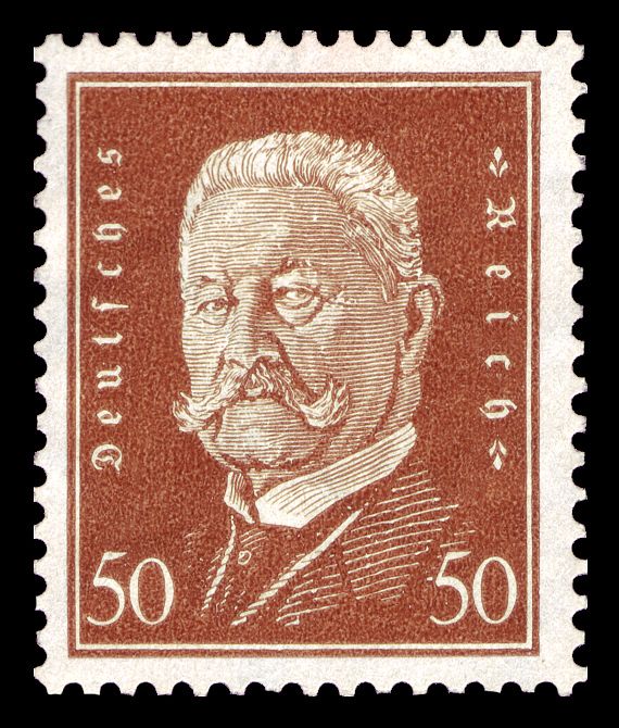 Paul von Hindenburg (1847-1934), 2nd President