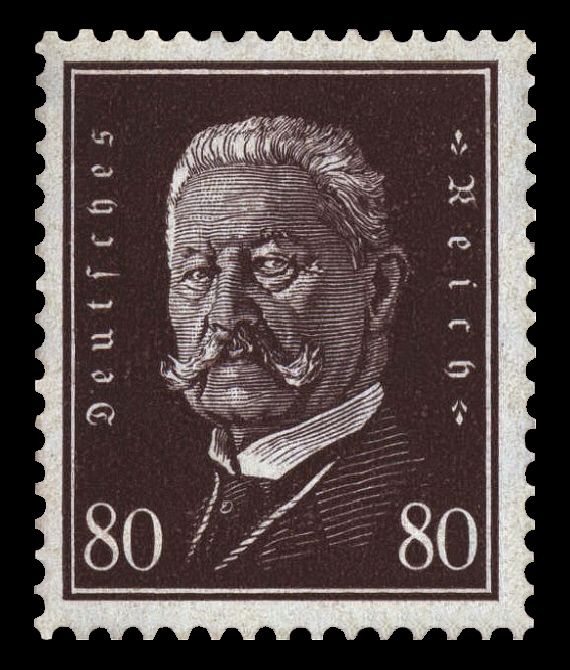 Paul von Hindenburg (1847-1934), 2nd President