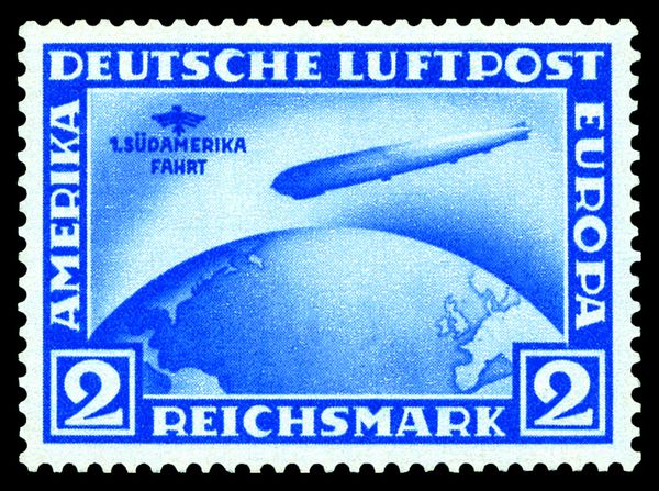 1st South-American trip of the airship "Graf Zeppelin LZ 127