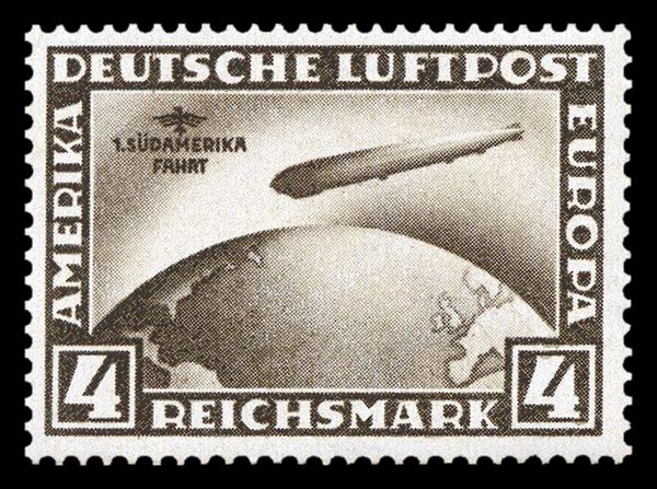 1st South-American trip of the airship "Graf Zeppelin LZ 127