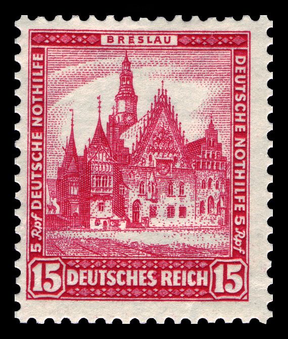 Town Hall. Breslau