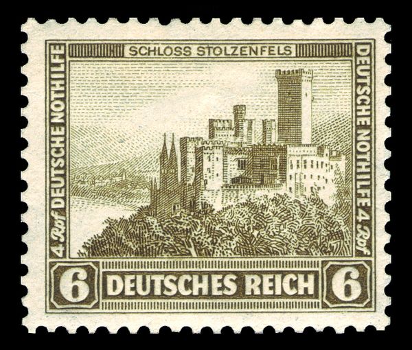 Stolzenfels castle on Rhine