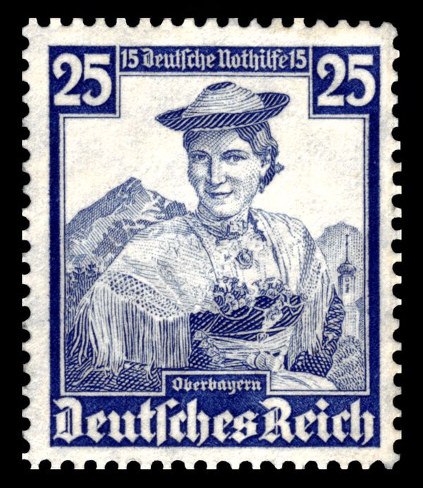 Upper Bavaria (Bayrischzell, Miesbach festive costume)