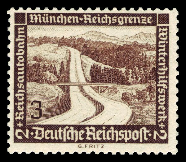 Motorway Munich - border