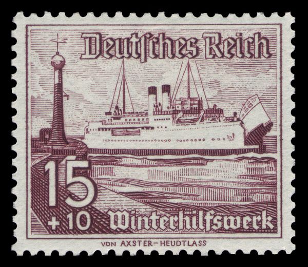 Railway Ferry 'Schwerin' of the line Warnemünde-Gedser