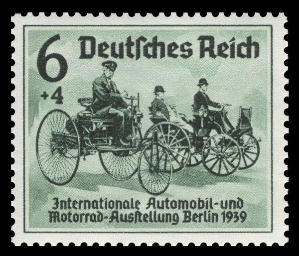 The first cars of Benz (1885) and Daimler (1886)