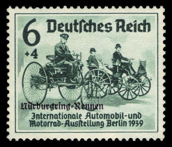 The first cars of Benz (1885) and Daimler (1886)