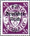 Stamps of Danzig surch Deutsches Reich and new values.